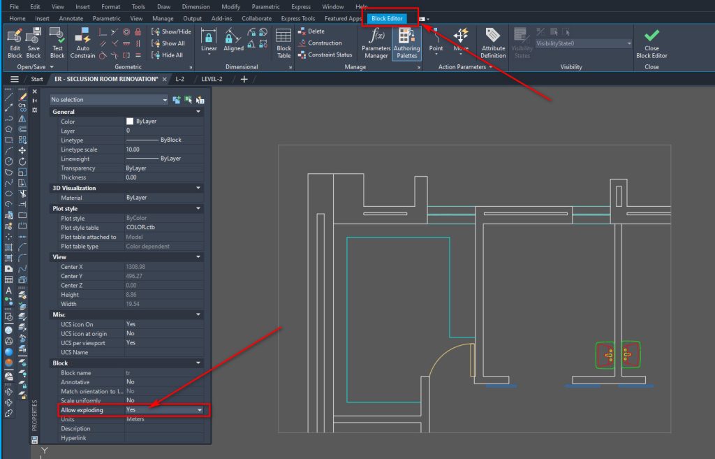 Can't Explode Block in CAD