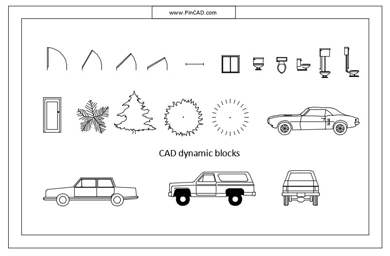 CAD dynamic block