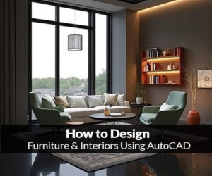 How to Design Interiors Furniture Using AutoCAD - PinCad