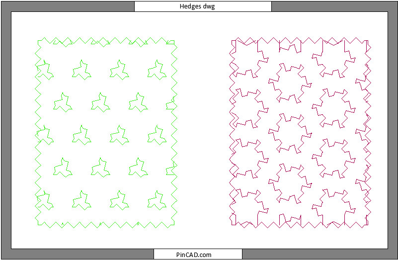 hedges dwg