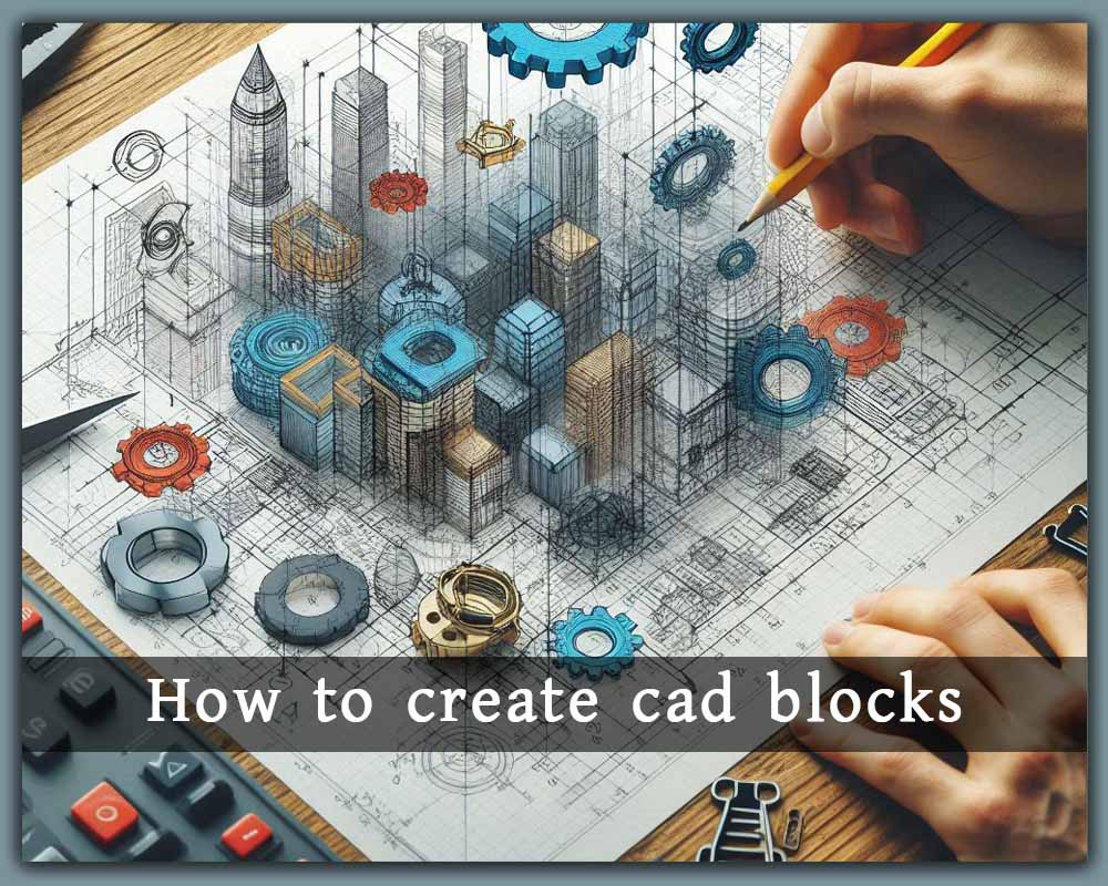 how to create cad blocks