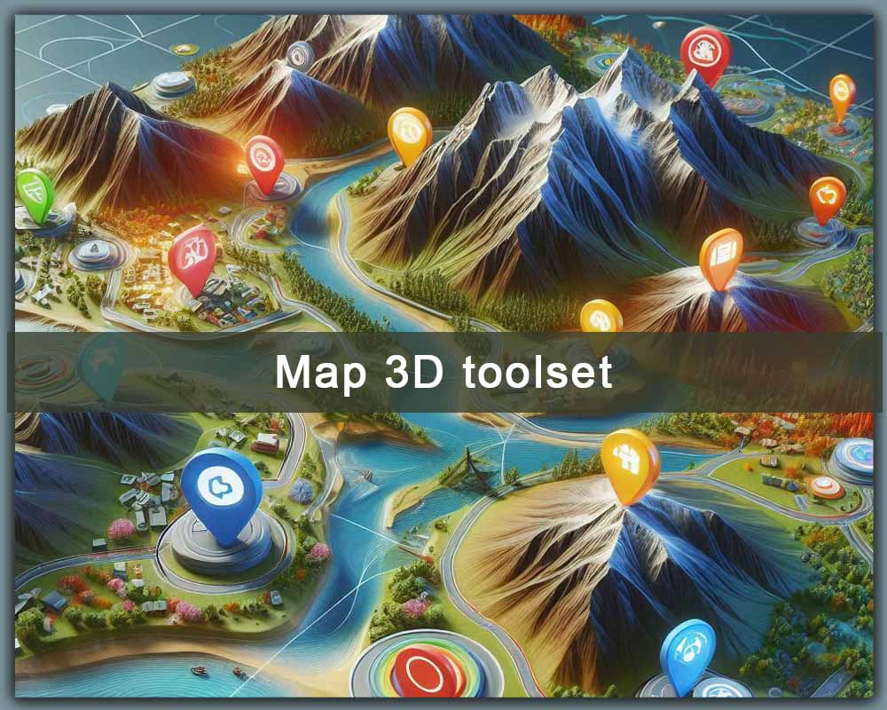 Map 3D toolset