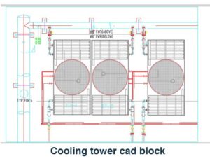 Cooling Tower CAD Block Download - PinCad