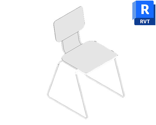 Stacking Chair revit